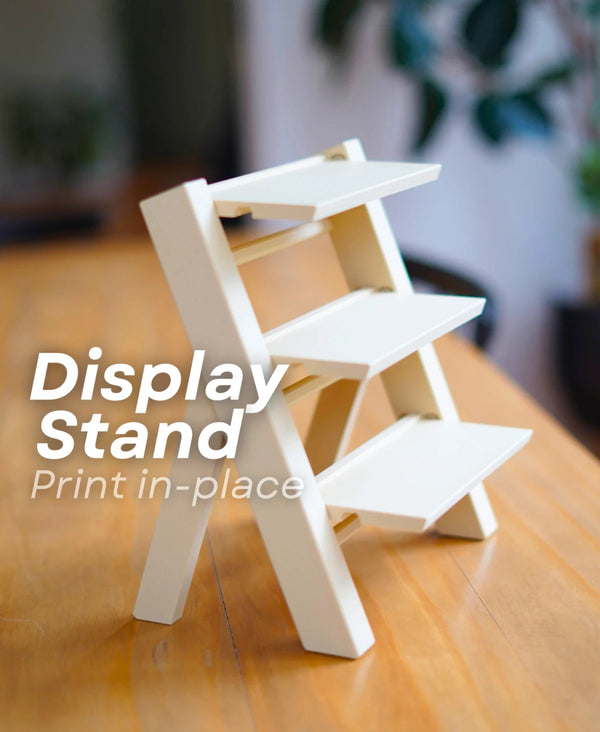 Foldable 3-Tier Display Stand