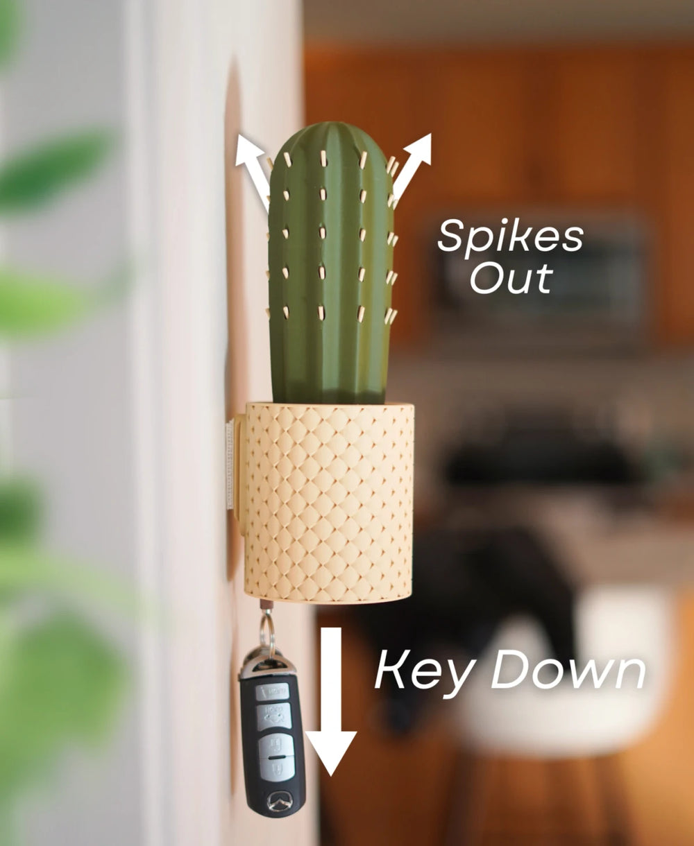 SpiKeys - Spike-Out Cactus Key Holder