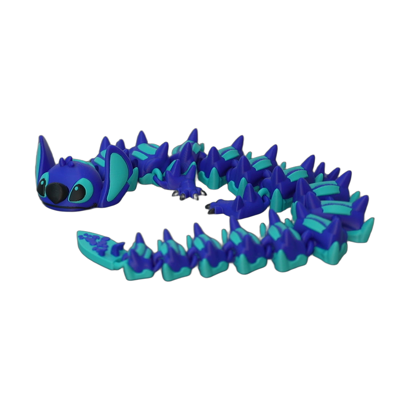 Blue Space Creature Dragon