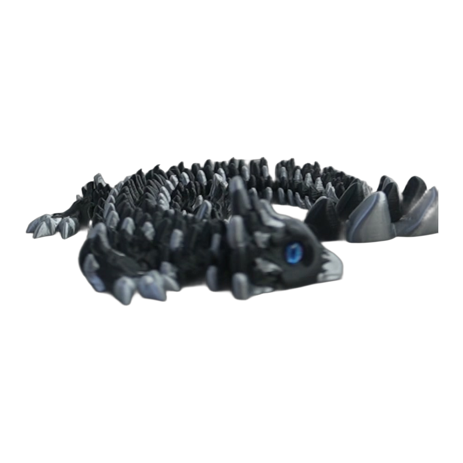 Obsidian Frost Dragon