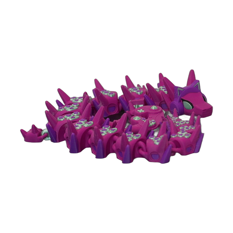 Pink Handheld Gamer Dragon
