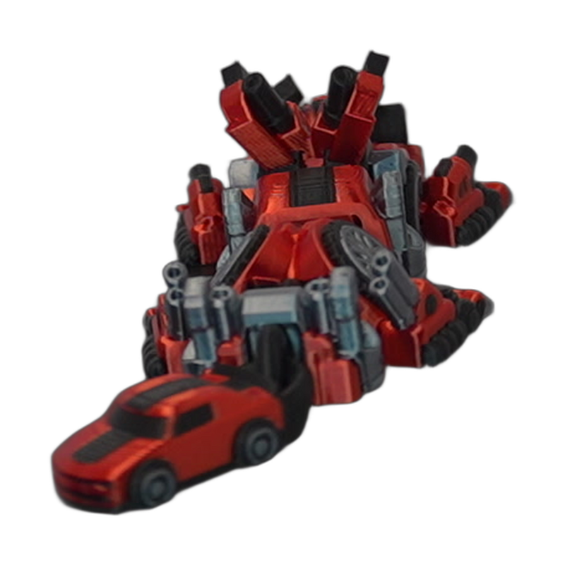 Red Robot Bee Dragon