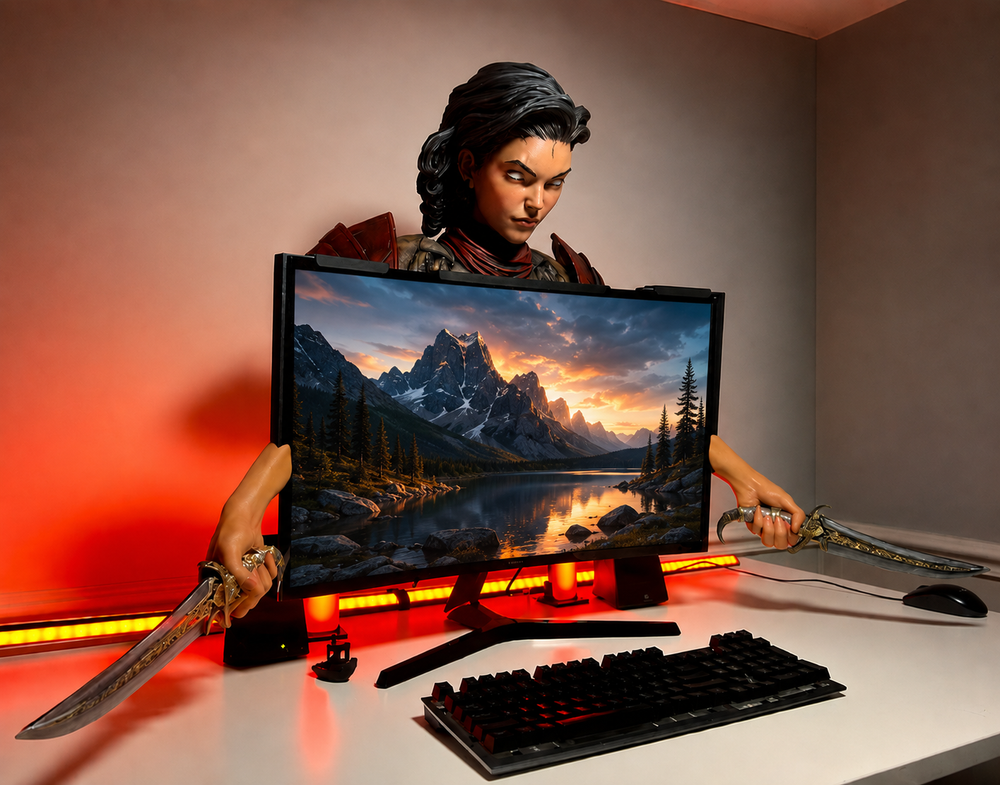 Ravenblade Monitor Hugger