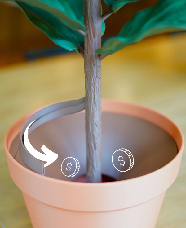 Figgy Bank - Fiddle Leaf Fig Coin Bank