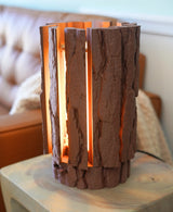 Lantern Log - Dimmable Wood-Texture Lamp