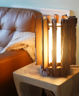 Lantern Log - Dimmable Wood-Texture Lamp