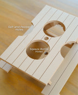 Picnic Table Condiment Caddy
