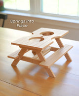 Picnic Table Condiment Caddy