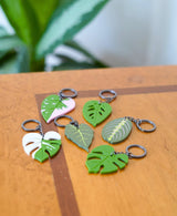 Leafy Keys - Leaf Keychain Set