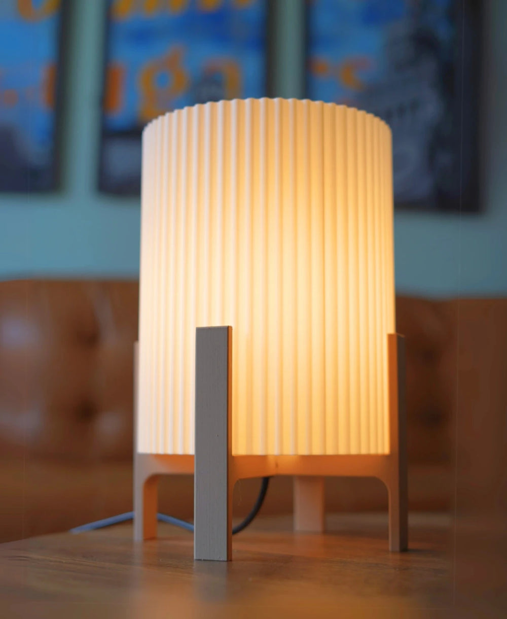 Cedar Lamp