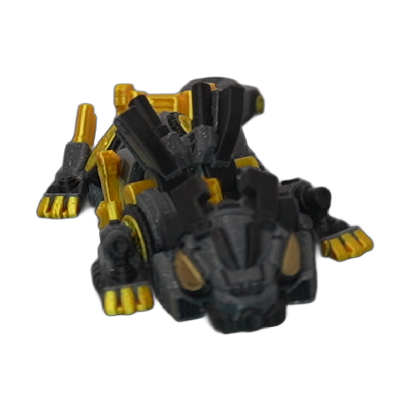Black Robot Bee Dragon