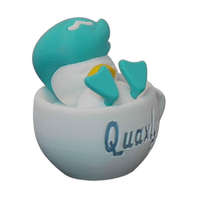 Blue Duck Creature Cup Display