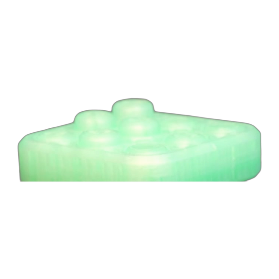 Bubble Popper Fidget — Mint Green Push-Pop (3D Printed)