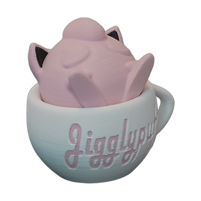 Pink Balloon Creature Cup Display