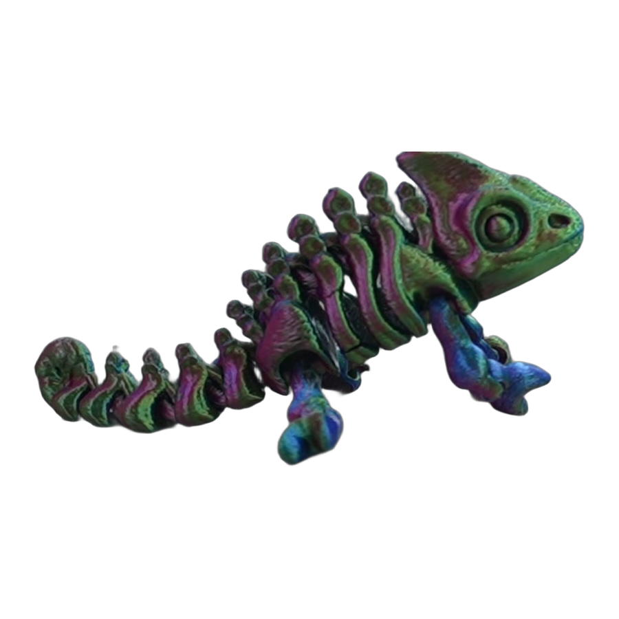 Rainbow Silk Flexi Chameleon